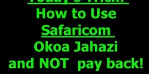 Revealed! A trick to Okoa Jahazi and NEVER pay back